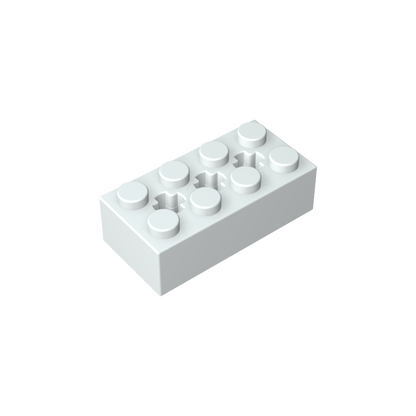 GDS-1565 - Brick Special 2 x 4 with 3 Axle Holes