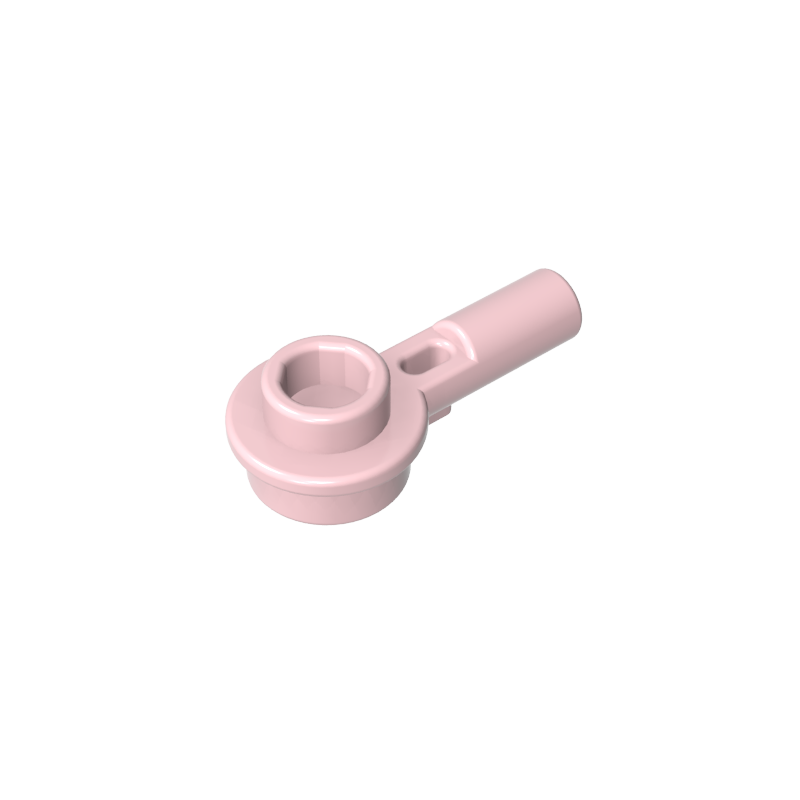 GDS-1570 - Plate Round 1 x 1 with Hollow Stud and Horizontal Bar 1L