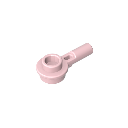 GDS-1570 - Plate Round 1 x 1 with Hollow Stud and Horizontal Bar 1L