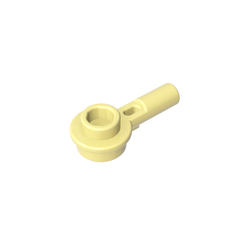 GDS-1570 - Plate Round 1 x 1 with Hollow Stud and Horizontal Bar 1L