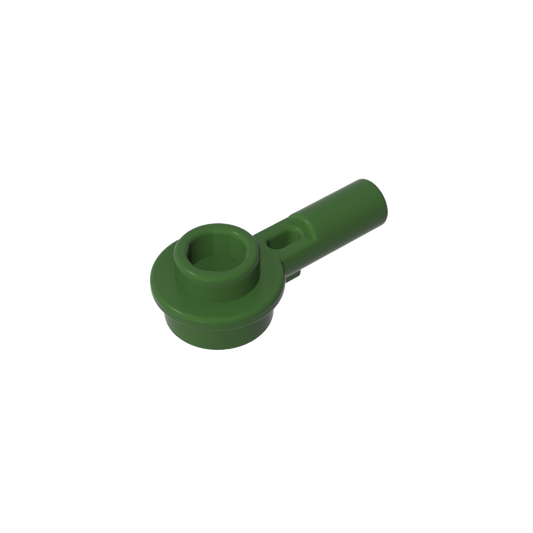 GDS-1570 - Plate Round 1 x 1 with Hollow Stud and Horizontal Bar 1L