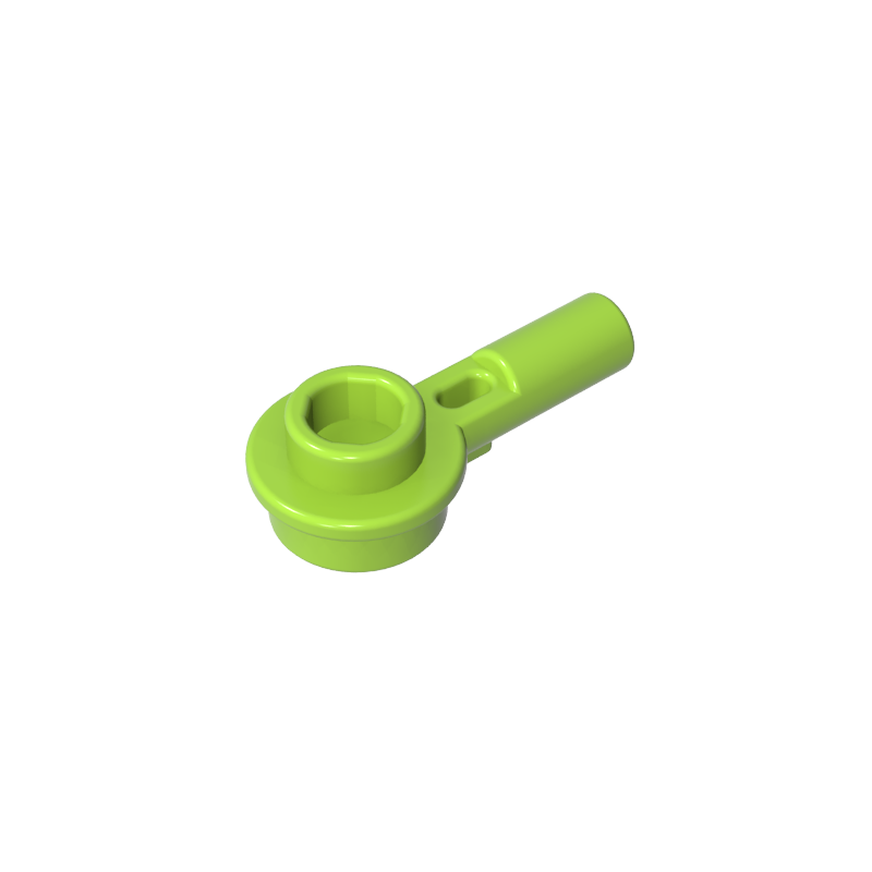 GDS-1570 - Plate Round 1 x 1 with Hollow Stud and Horizontal Bar 1L