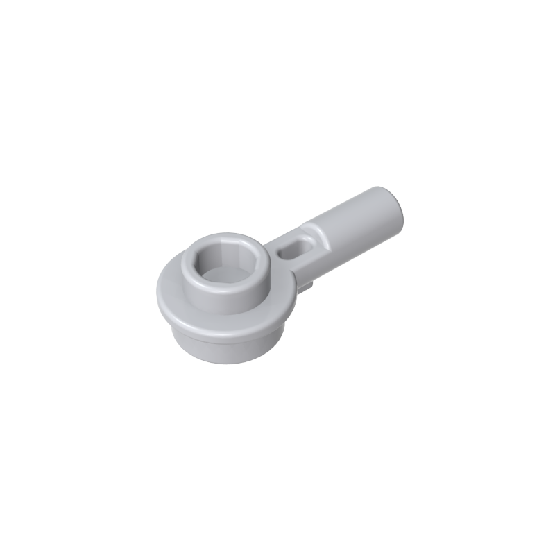 GDS-1570 - Plate Round 1 x 1 with Hollow Stud and Horizontal Bar 1L