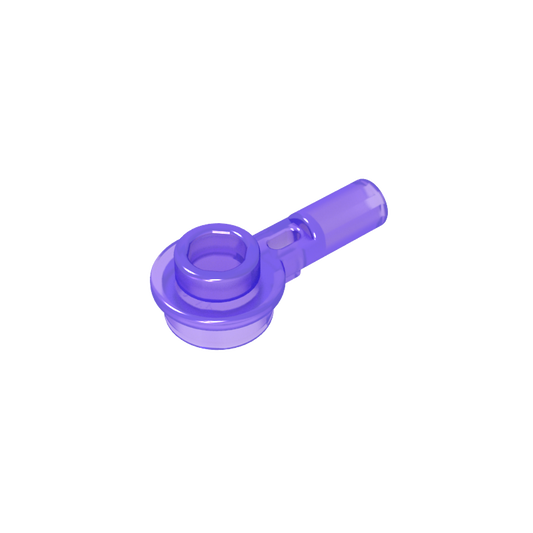 GDS-1570 - Plate Round 1 x 1 with Hollow Stud and Horizontal Bar 1L