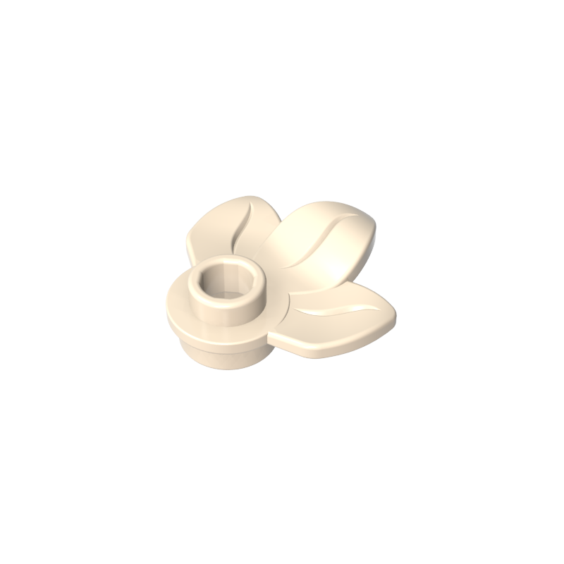 GDS-1576 - Plant, Plate 1 x 1 Round with 3 Leaves