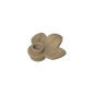 GDS-1576 - Plant, Plate 1 x 1 Round with 3 Leaves