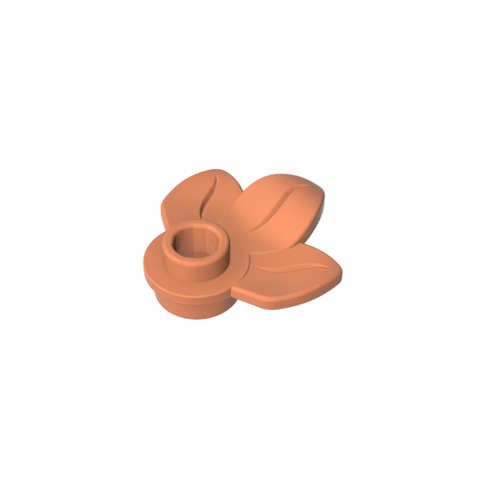 GDS-1576 - Plant, Plate 1 x 1 Round with 3 Leaves