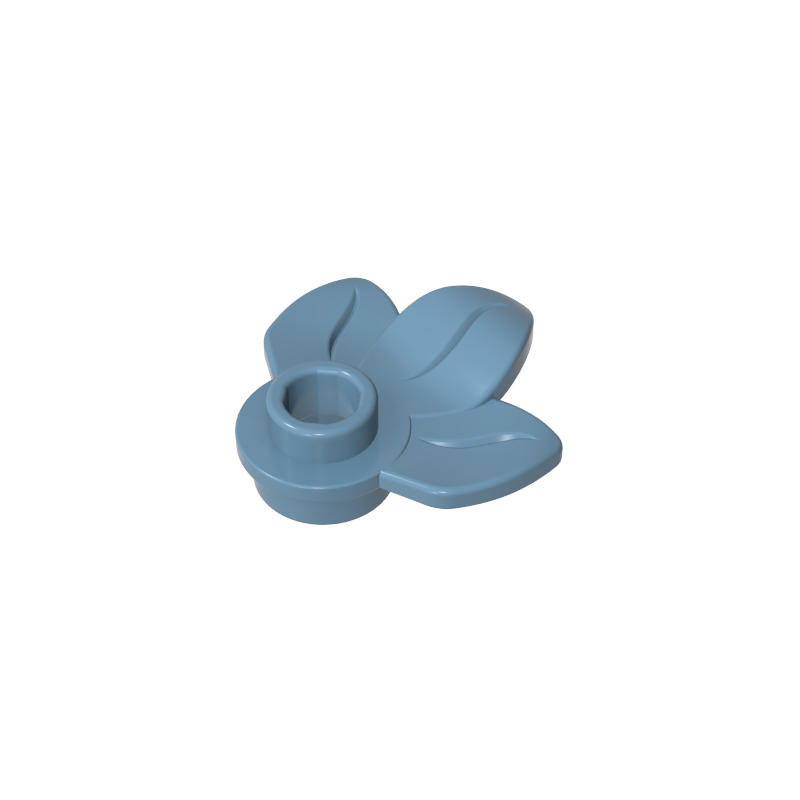 GDS-1576 - Plant, Plate 1 x 1 Round with 3 Leaves