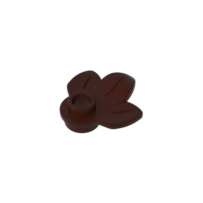 GDS-1576 - Plant, Plate 1 x 1 Round with 3 Leaves