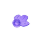 GDS-1576 - Plant, Plate 1 x 1 Round with 3 Leaves