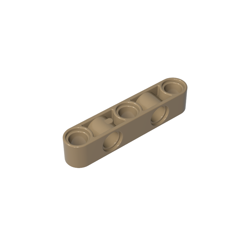 GDS-1591 - Technic Beam 1 x 5 Thick with Alternating Holes