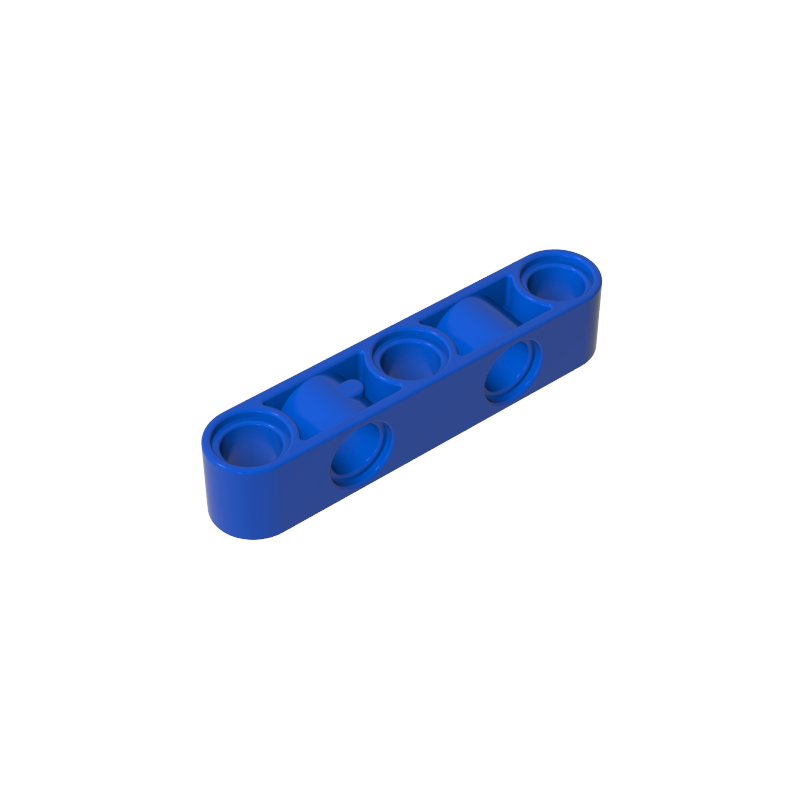 GDS-1591 - Technic Beam 1 x 5 Thick with Alternating Holes