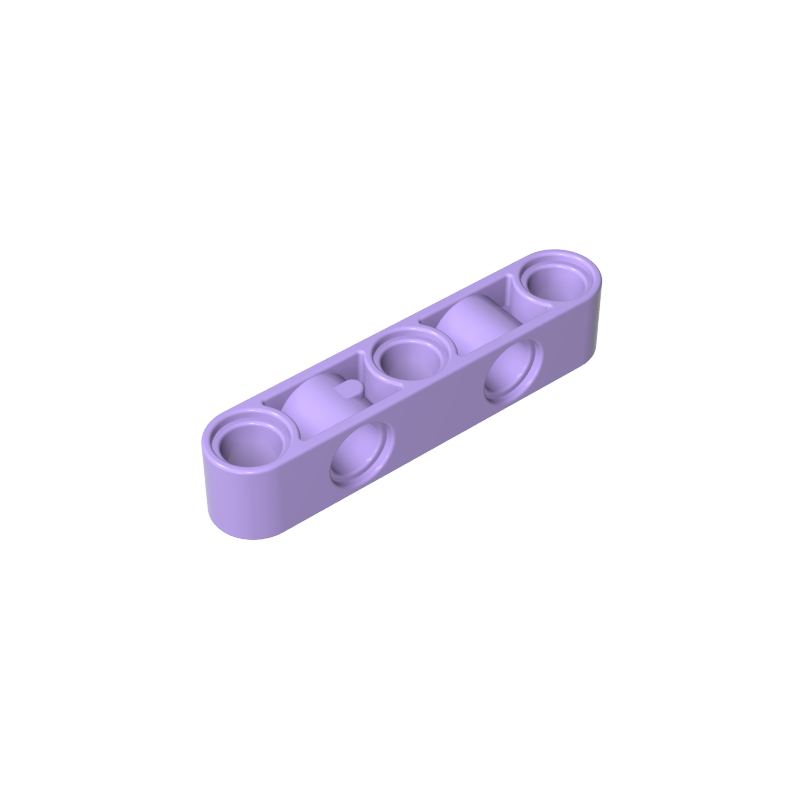GDS-1591 - Technic Beam 1 x 5 Thick with Alternating Holes