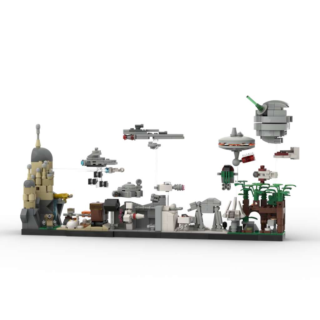 MOC-19493 Star Wars Skyline Architecture