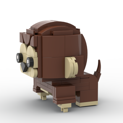 Zoo BrickHeadz Size Collection - MOC Cube Animal Bricks