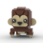 Zoo BrickHeadz Size Collection - MOC Cube Animal Bricks