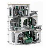 GOBRICKS MOC 154155 Slytherin Common Room and Dorm