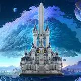 GOBRICKS MOC 177207 Final Fantasy IX Alexandria Castle