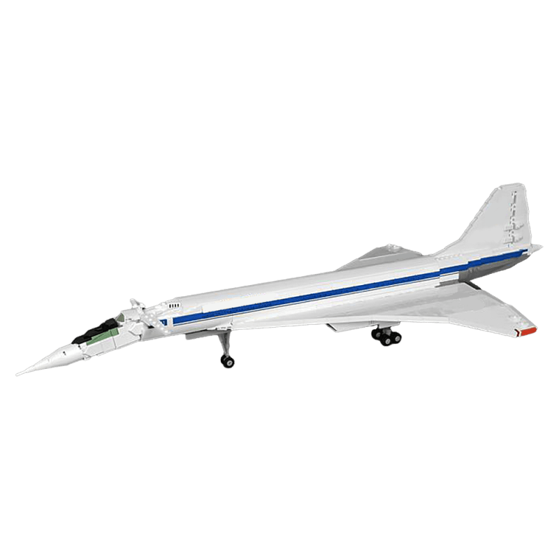 GOBRICKS MOC 164752 Tupolev Tu-144D