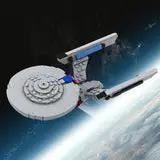 GOBRICKS MOC A0367Y01 Star Trek Enterprise 1701-A MOC 105147