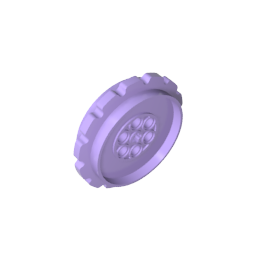 GDS-2014 - Technic Tread Sprocket Wheel Large Diameter 7 Holes