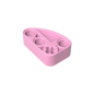 GDS-2016 - Technic Beam 2 x 3 L-Shape with Quarter Ellipse Thick