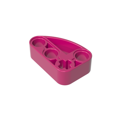GDS-2016 - Technic Beam 2 x 3 L-Shape with Quarter Ellipse Thick