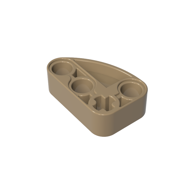 GDS-2016 - Technic Beam 2 x 3 L-Shape with Quarter Ellipse Thick