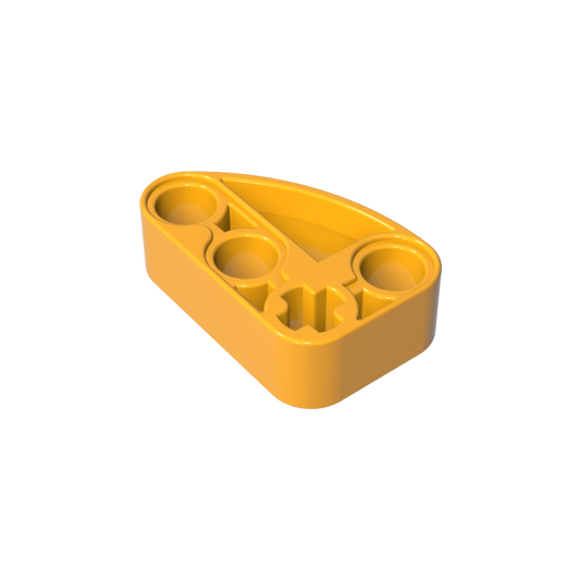 GDS-2016 - Technic Beam 2 x 3 L-Shape with Quarter Ellipse Thick