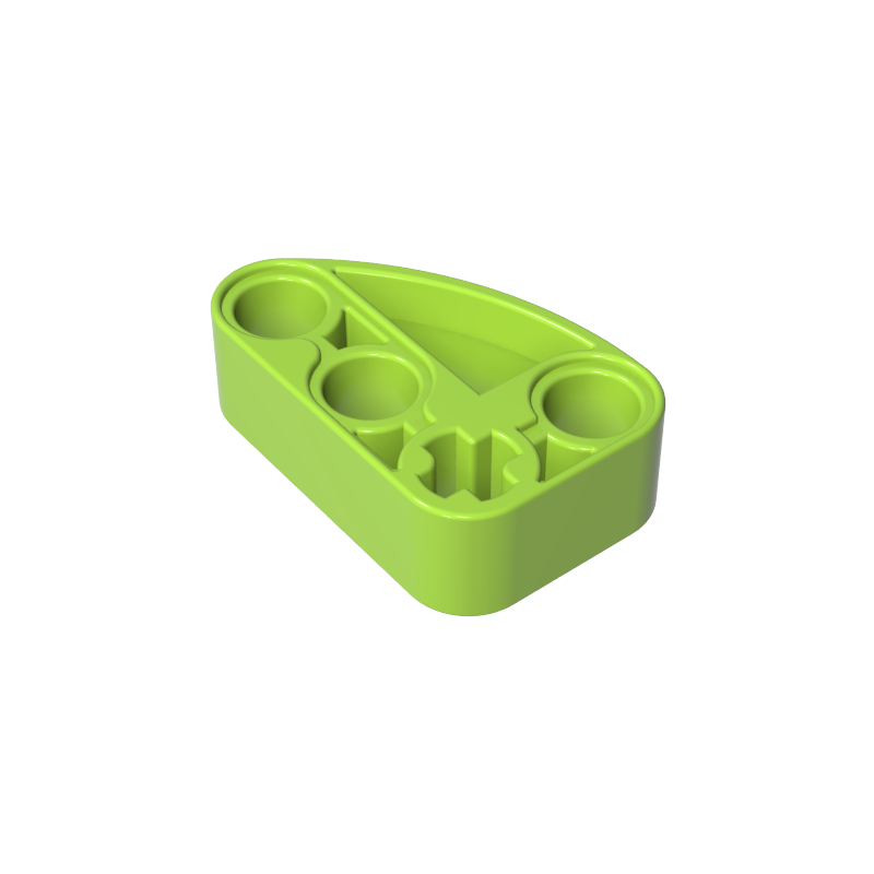 GDS-2016 - Technic Beam 2 x 3 L-Shape with Quarter Ellipse Thick