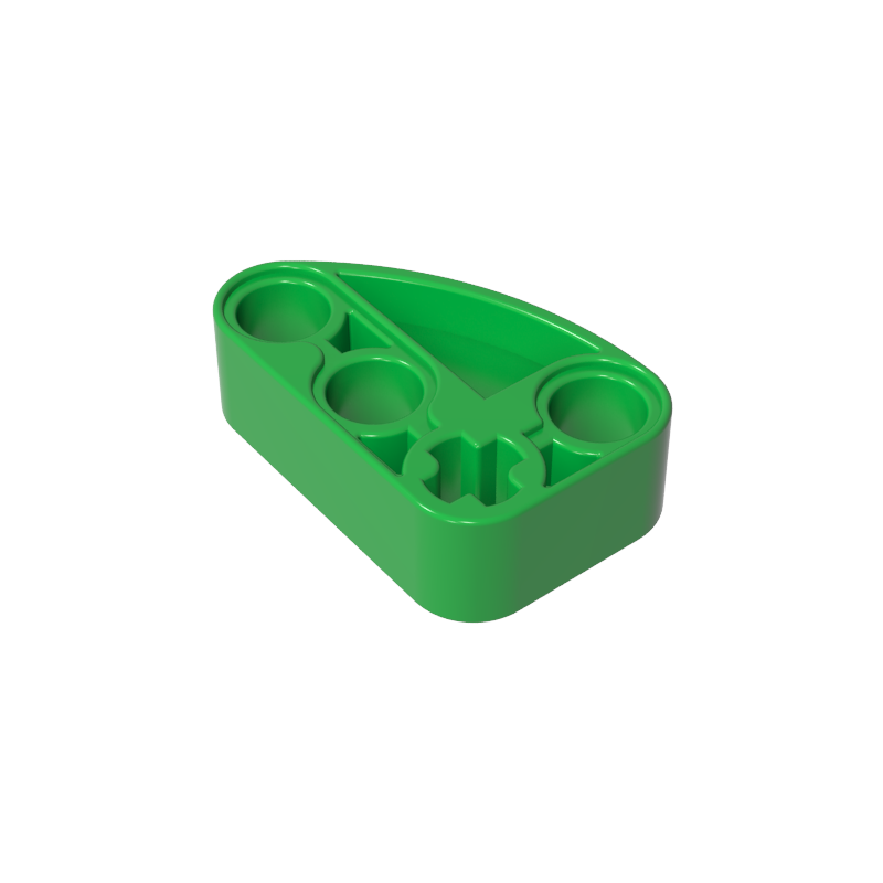 GDS-2016 - Technic Beam 2 x 3 L-Shape with Quarter Ellipse Thick