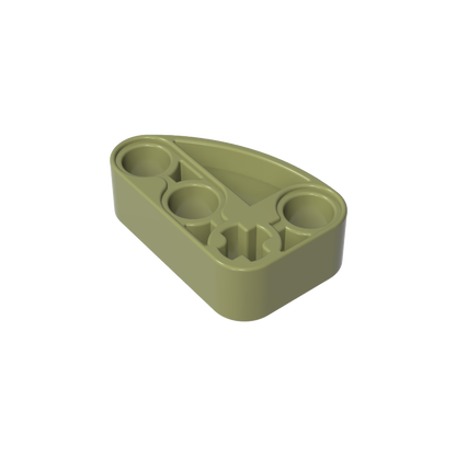 GDS-2016 - Technic Beam 2 x 3 L-Shape with Quarter Ellipse Thick