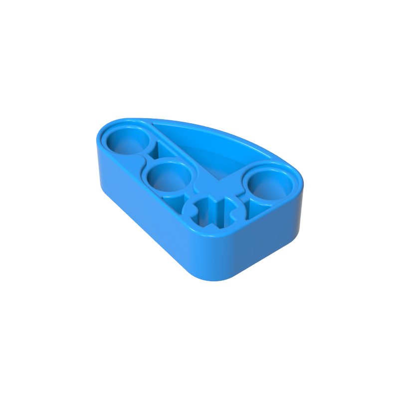 GDS-2016 - Technic Beam 2 x 3 L-Shape with Quarter Ellipse Thick