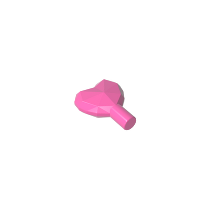 GDS-2017 - Rock - Heart Jewel with Shaft