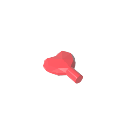 GDS-2017 - Rock - Heart Jewel with Shaft