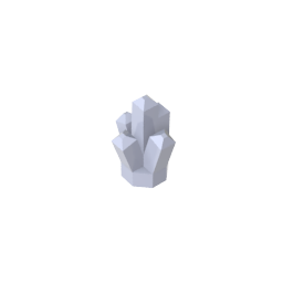 GDS-2022 - Rock 1 x 1 Crystal 5 Point