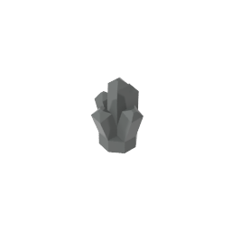 GDS-2022 - Rock 1 x 1 Crystal 5 Point
