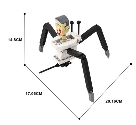 MOC A0985Y09 Strider Skibidi Toilet