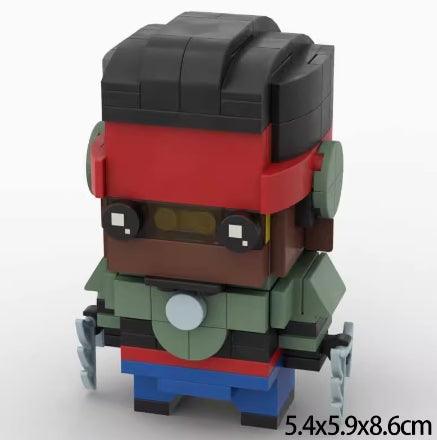 MOC Big Hero 6 brickheadz