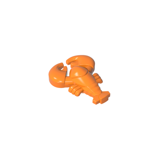 GDS-2025 - Lobster with Black Eyes Pattern