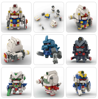 MOC SD Robot Brickhead Size