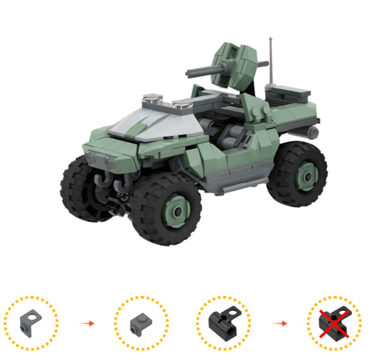MOC-32633 Halo Warthog