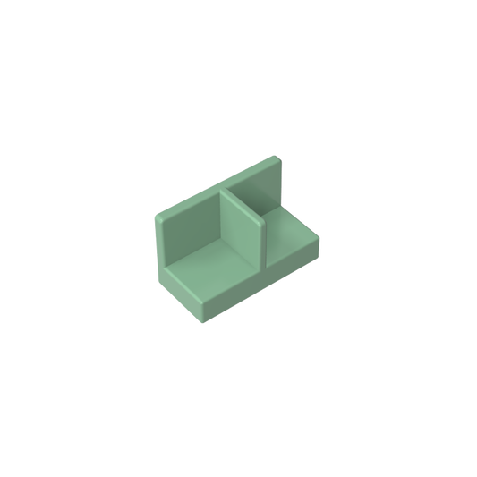 GDS-2027 - Panel 1 x 2 x 1 with Rounded Corners and Central Divider