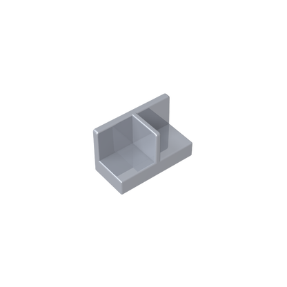 GDS-2027 - Panel 1 x 2 x 1 with Rounded Corners and Central Divider