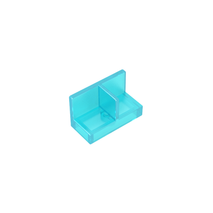 GDS-2027 - Panel 1 x 2 x 1 with Rounded Corners and Central Divider