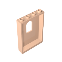 GDS-2030 - Panel 1 x 4 x 5 with Arched Window