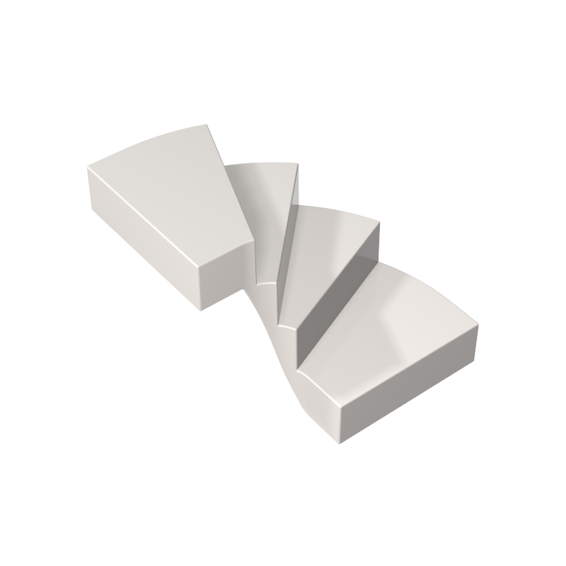 GDS-2032 - Stairs, Left 6 x 6 x 4