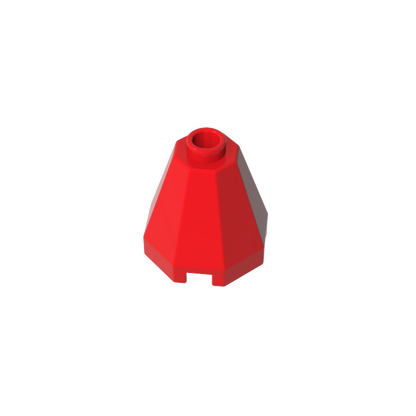 GDS-2042 - Cone 2 x 2 x 1 2/3 Octagonal, Open Stud