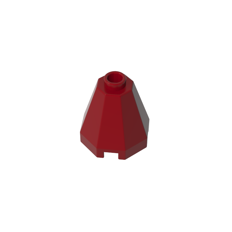 GDS-2042 - Cone 2 x 2 x 1 2/3 Octagonal, Open Stud