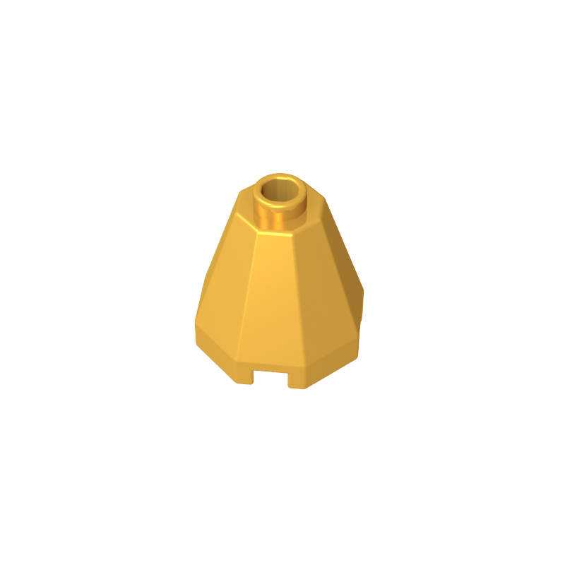 GDS-2042 - Cone 2 x 2 x 1 2/3 Octagonal, Open Stud